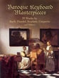 Baroque Keyboard Masterpieces piano sheet music cover